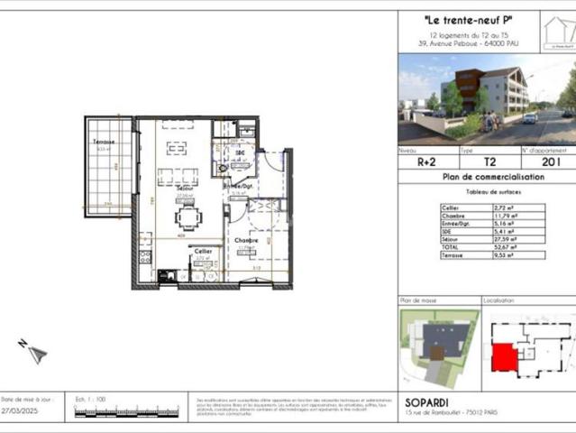 Appartement 2 Pièces