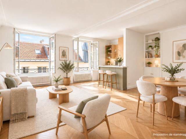 Appartement 2 pièces 74 m²