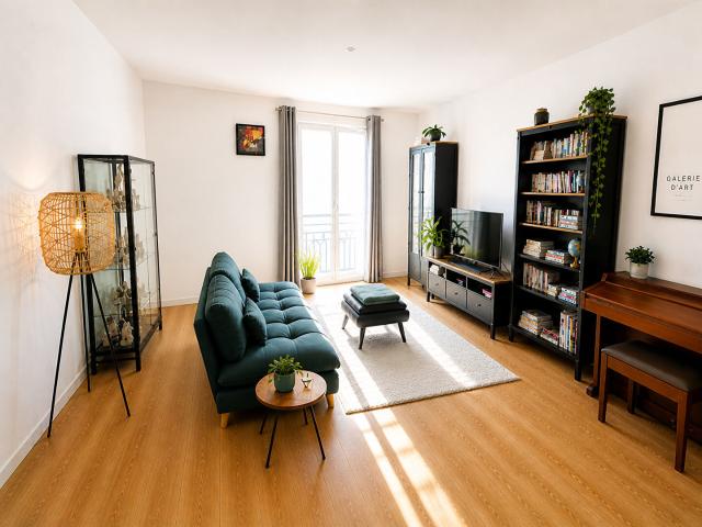 Appartement 2 pièces 43 m²