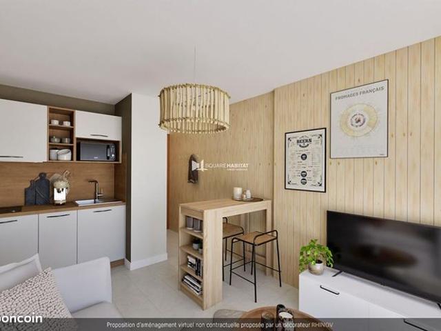 Appartement 2 pièces 23 m²