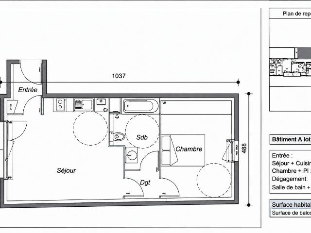 Appartement 2 pièces