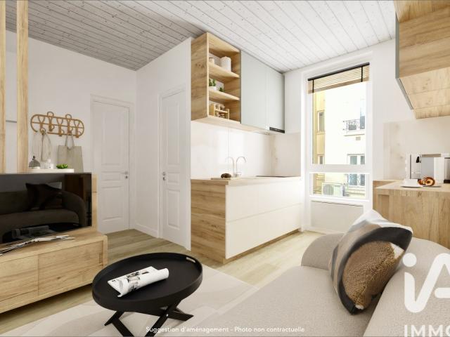Appartement 2 pièces 22 m²