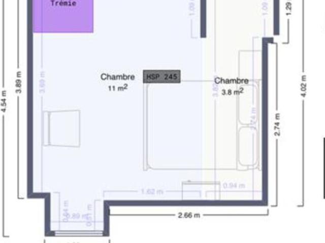 Appartement 2 pièces, 27 m² à louer à Ploërmel 56800