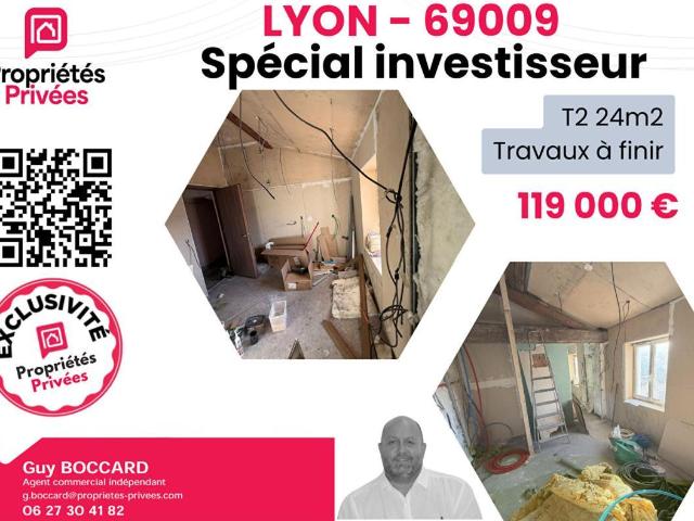 Appartement 2 pièces 24 m²