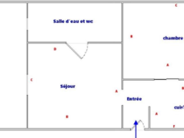 Appartement 2 pièces, 26 m² à louer à Puteaux 92800