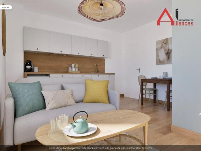 Appartement 2 pièces 26 m²