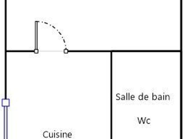 Appartement de 28m2 à louer sur Saint Étienne