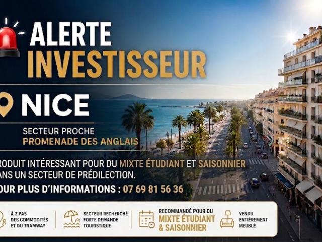 Appartement 2 pièces 28 m²