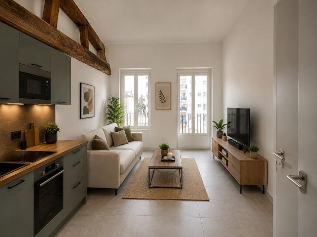 Appartement 2 pièces 28 m²