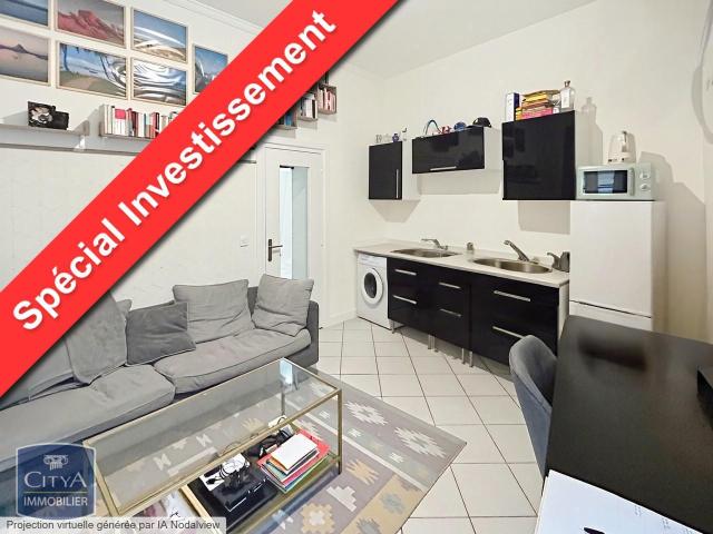 Appartement 2 pièces 29 m²