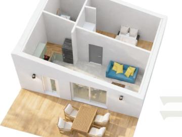 Appartement 2 pièces 29 m²