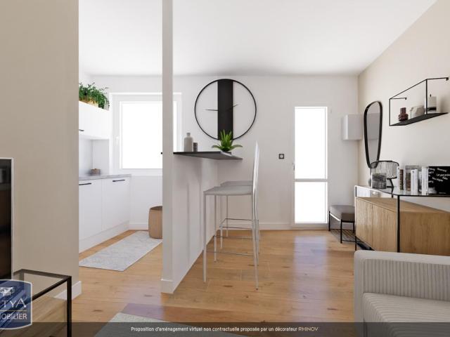 Appartement 2 pièces 29 m²