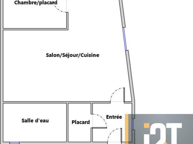 Appartement 2 pièces 33 m²