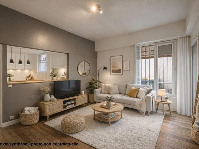 Appartement 2 pièces 30 m²