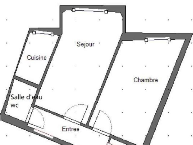 Appartement 2 pièces 31 m²