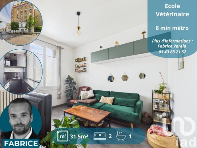Appartement 2 pièces 31 m²