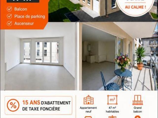 Appartement 2 pièces 37 m²