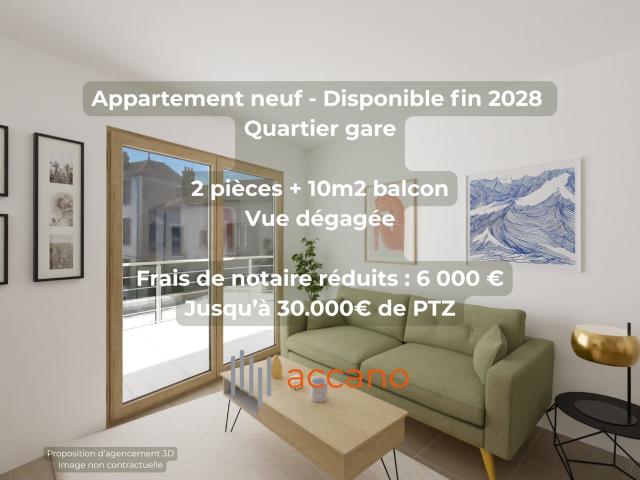 Appartement 2 pièces 37 m²