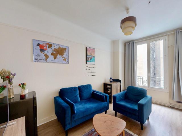 Appartement 2 pièces 37 m²