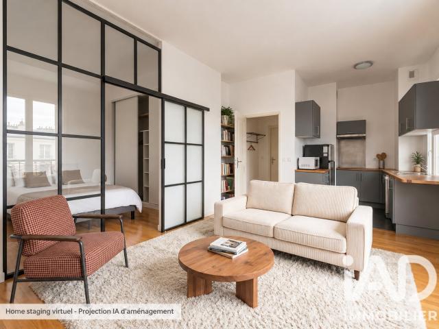 Appartement 2 pièces 37 m²