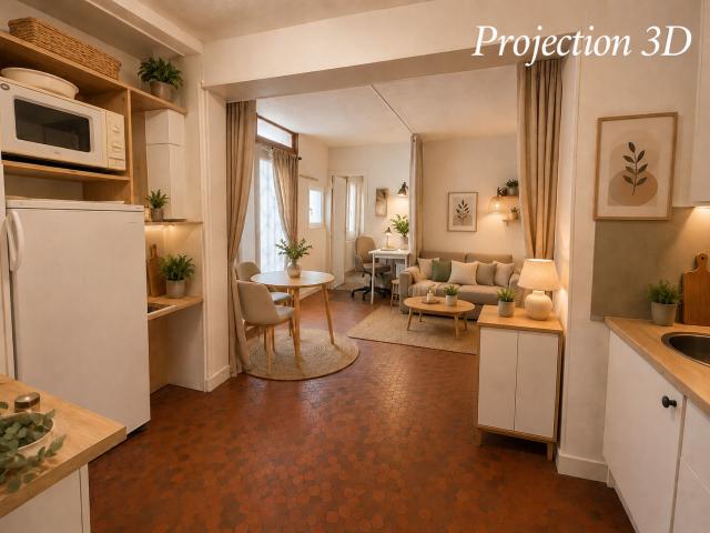 Appartement 2 pièces 34 m²