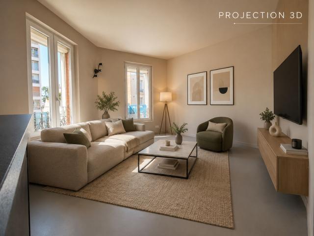 Appartement 2 pièces 34 m²