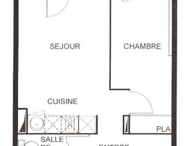 Appartement 2 pièces, 35 m² à louer à Toulouse 31000
