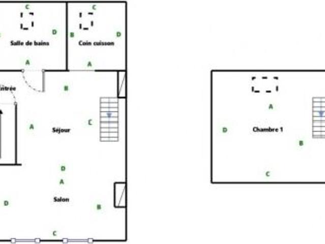 Appartement 2 pièces, 35 m² à louer à Le Portel 62480