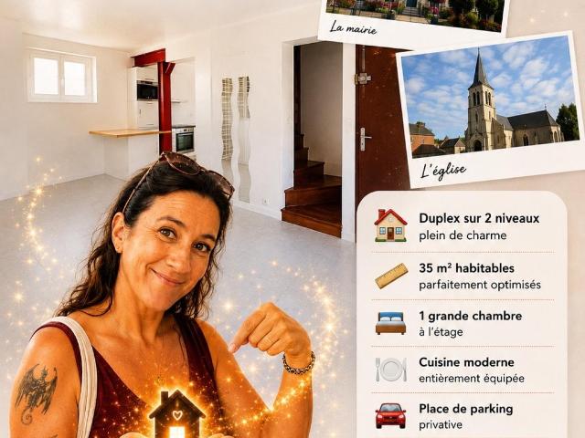 Appartement 2 pièces 35 m²