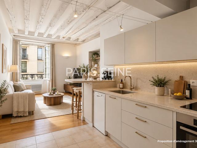 Appartement 2 pièces 35 m²