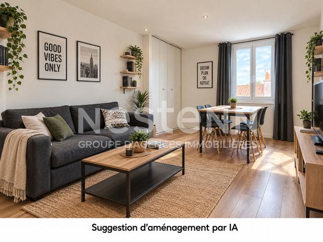 Appartement 2 pièces 36 m²