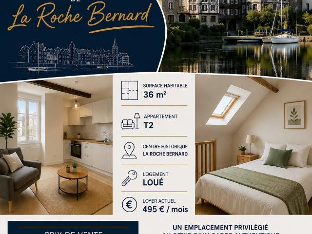 Appartement 2 pièces 36 m²