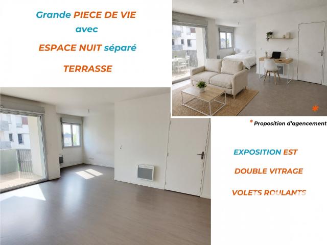 Appartement 2 pièces 36 m²