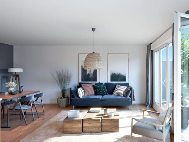 Appartement 2 pièces 36 m²