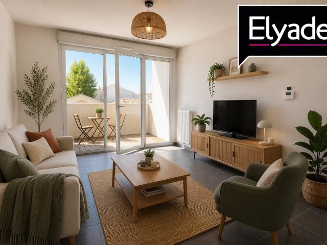 Appartement 2 pièces 38 m²