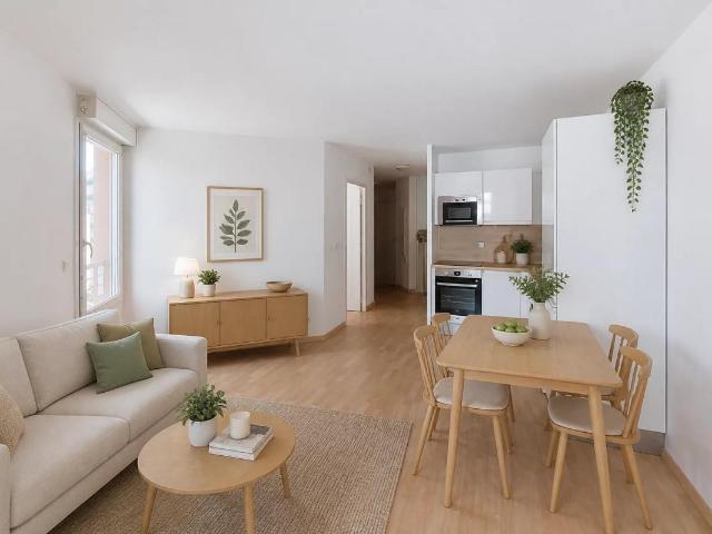Appartement 2 pièces 38 m²