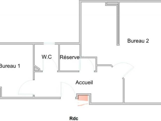 Appartement 2 pièces 38 m²