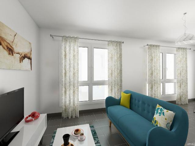 Appartement 2 pièces 38 m²