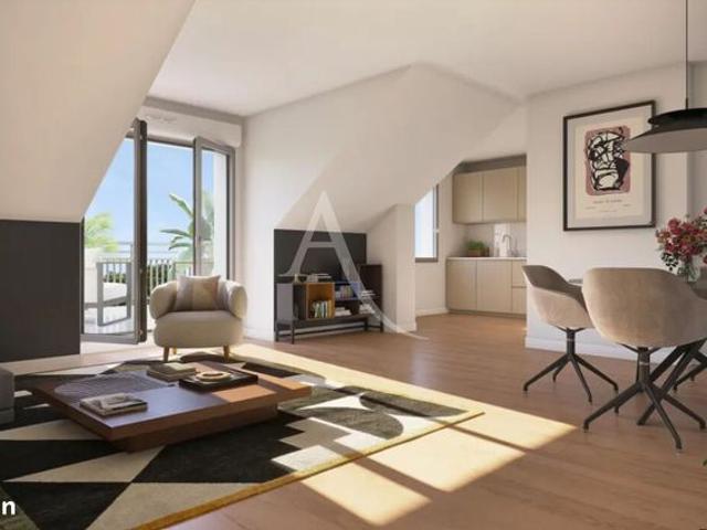 Appartement 2 pièces 38 m²