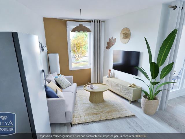 Appartement 2 pièces 39 m²