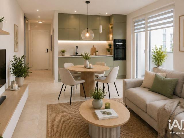 Appartement 2 pièces 39 m²