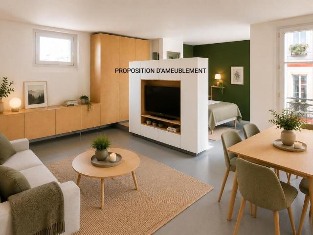 Appartement 2 pièces 39 m²