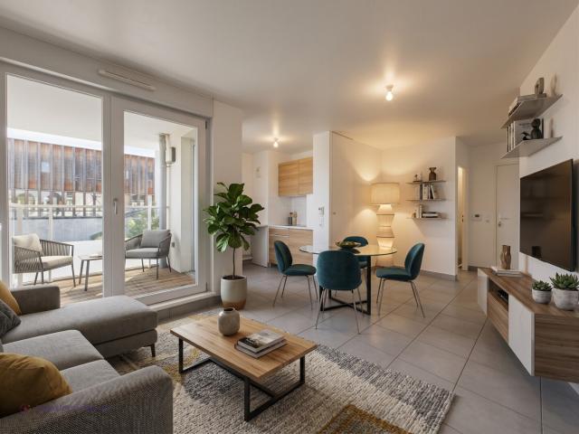 Appartement 2 pièces 39 m²