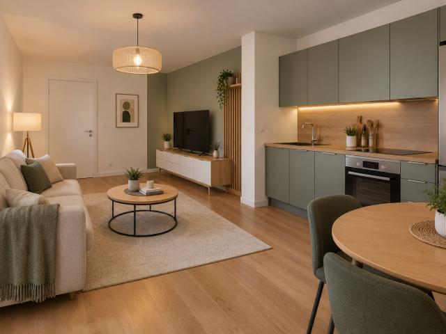 Appartement 2 pièces 39 m²
