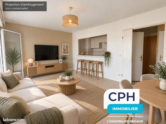 Appartement 2 pièces 39 m²