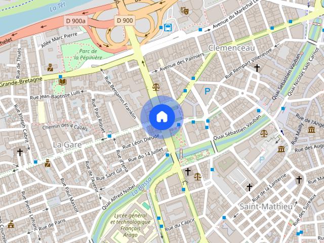 Appartement 2 pièces à louer Perpignan 66000 / Réf: 7159 177 PEYROT66120