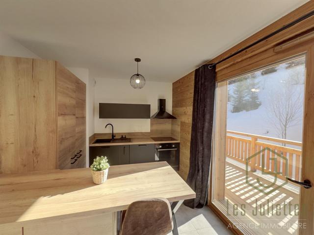 Appartement 2 Pièces Avec Grande Terrasse Et Garage Double 36m² Saint Jean d'Aulps