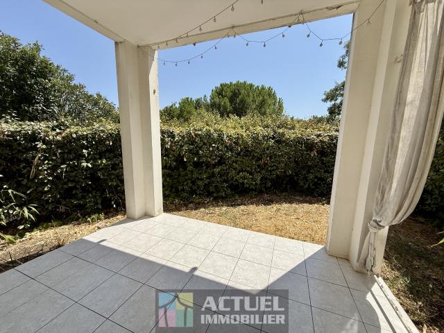 APPARTEMENT 2 PIECES AVEC JARDIN