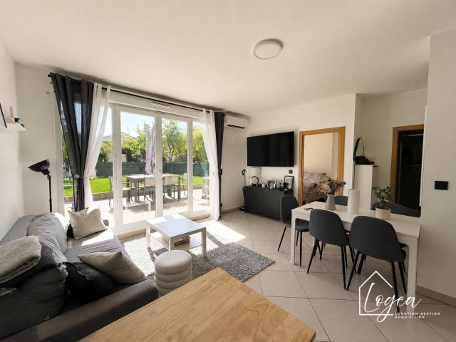 Appartement 2 pièces avec jardin et parking