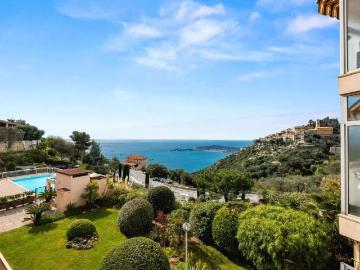 Appartement 2 pièces avec vue mer, piscine et garage 48m² Eze